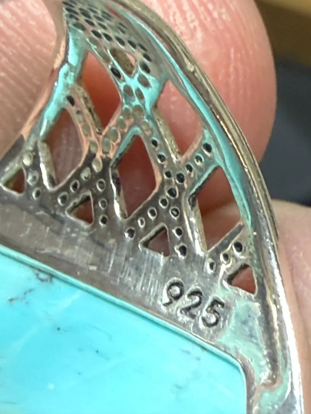 Barse sterling silver Turquoise ring
